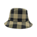 Dior Bob Hat Teddy-D Reversible Brown Check Oblique 57 Hat — view 4