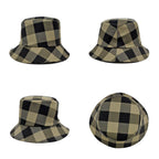 Dior Bob Hat Teddy-D Reversible Brown Check Oblique 57 Hat — view 5