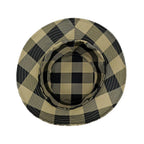 Dior Bob Hat Teddy-D Reversible Brown Check Oblique 57 Hat — view 3