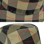 Dior Bob Hat Teddy-D Reversible Brown Check Oblique 57 Hat — view 6