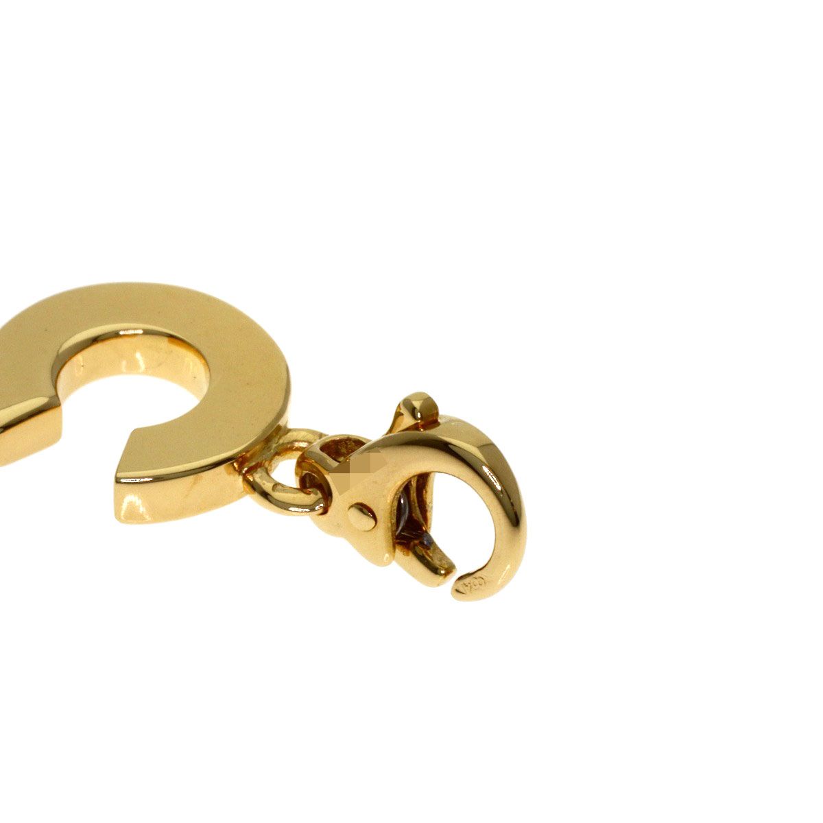 Chanel C Charm Pendant 18K Yellow Gold — view 4