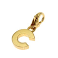 Chanel C Charm Pendant 18K Yellow Gold