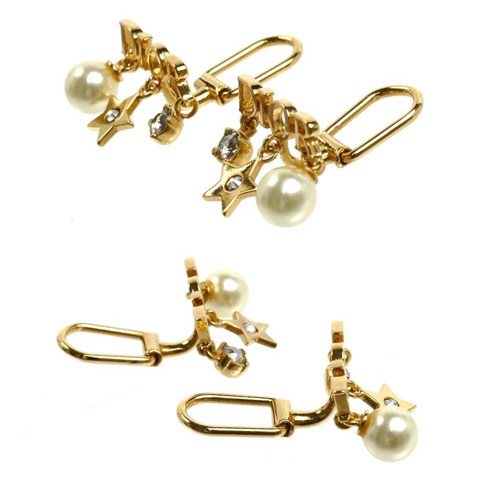 Dior Metal Dio(r)evolution Earrings — view 3