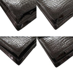 Bottega Veneta One Handle Shining Crocodile Black Handbag — view 5