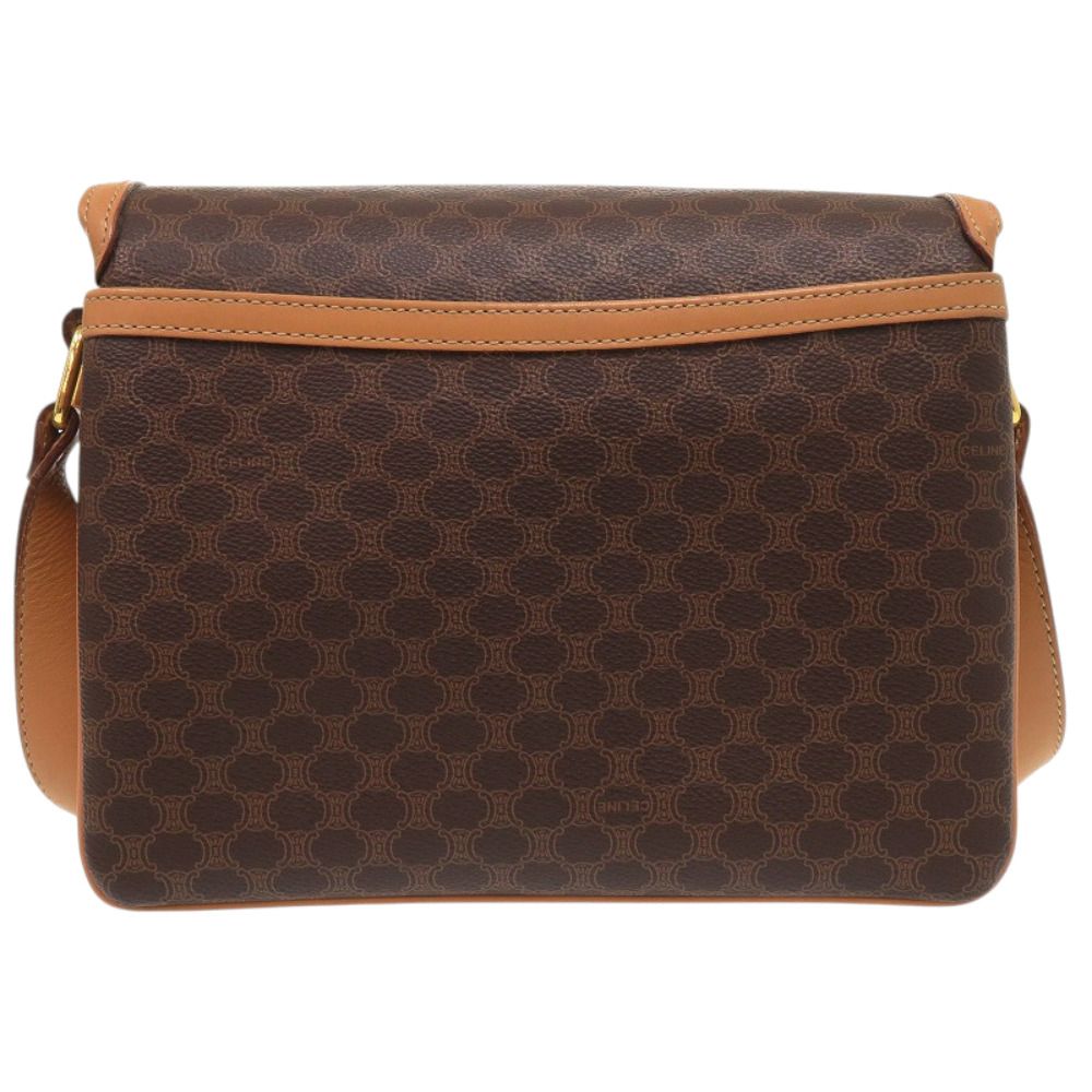 Celine Macadam Vintage 2 Brown Shoulder Bag — view 2