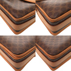 Celine Macadam Vintage 2 Brown Shoulder Bag — view 3