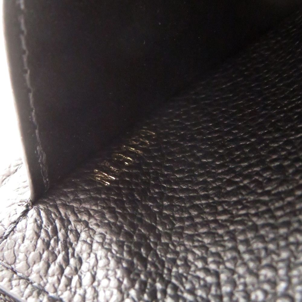 Louis Vuitton Card Case Zip Monogram Empreinte Noir Black — view 6