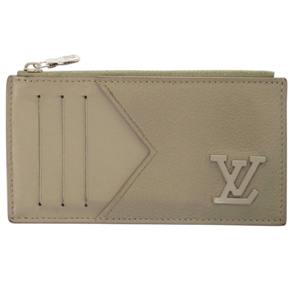 Louis Vuitton Fragment Case Aerogram Leather Sage Card Coin Purse