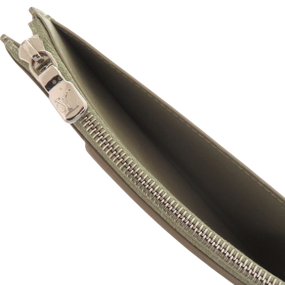 Louis Vuitton Fragment Case Aerogram Leather Sage Card Coin Purse — view 6