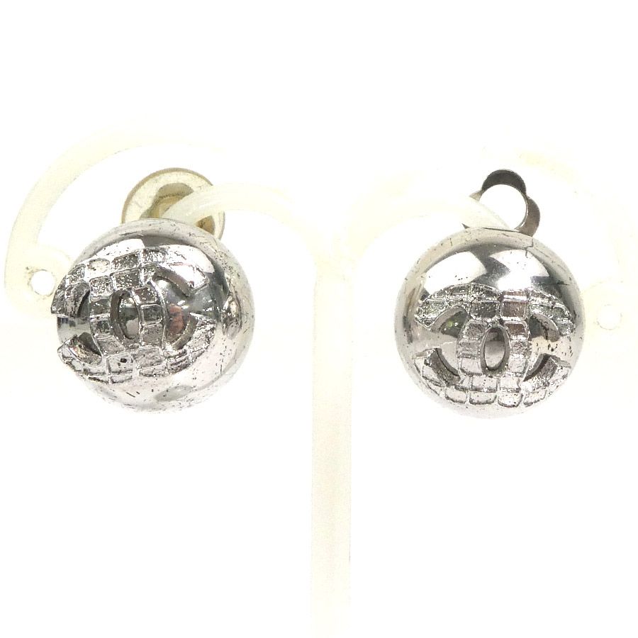 Chanel Earrings Silver