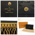 Louis Vuitton Monogram Empreinte Multicles 6 Noir Key Case Key Holder — view 3