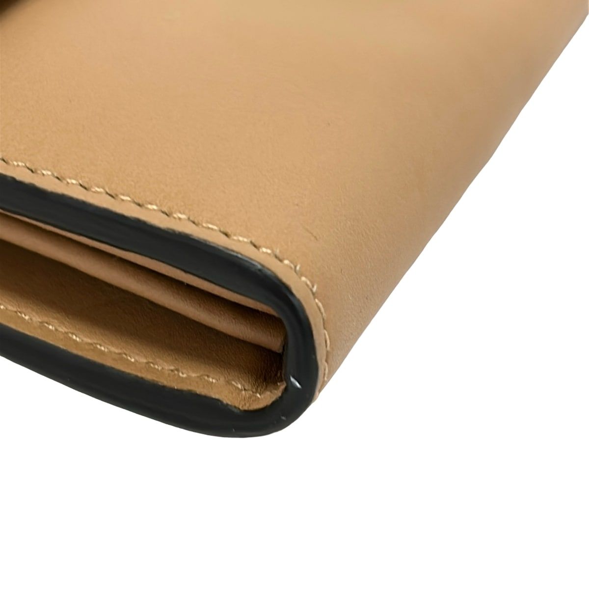 Gucci Wallet Interlocking G Continental Beige Leather — view 7
