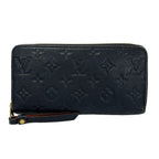 Louis Vuitton Wallet Monogram Empreinte Zippy Marine Rouge