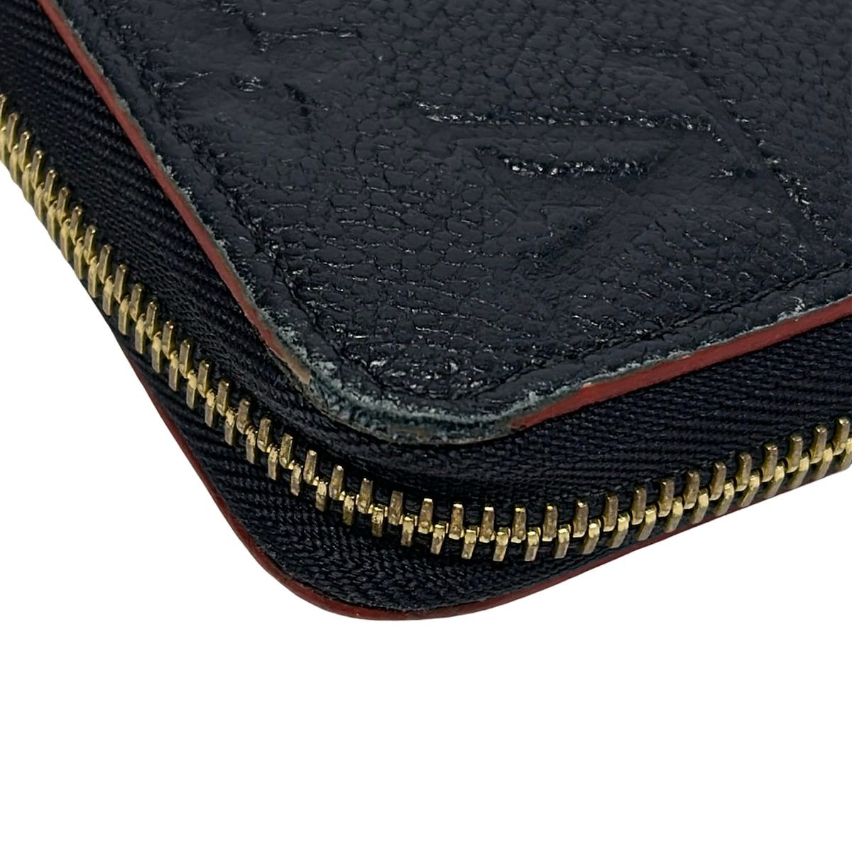 Louis Vuitton Wallet Monogram Empreinte Zippy Marine Rouge — view 7
