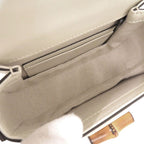 Gucci Bamboo Mini Leather Ivory 2-Way Shoulder Bag — view 7