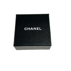 Chanel Necklace Silver White CC Logo Heart — view 5