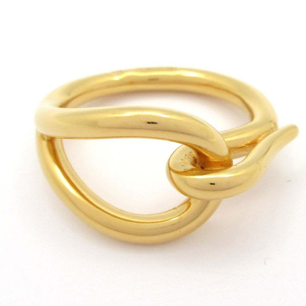 Hermes Scarf Ring Jumbo Gold