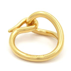 Hermes Scarf Ring Jumbo Gold — view 2