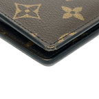 Louis Vuitton Wallet Monogram Macassar Portefeuille Brazza Leather Cowhide — view 8