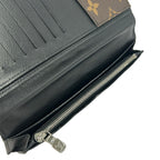 Louis Vuitton Wallet Monogram Macassar Portefeuille Brazza Leather Cowhide — view 5