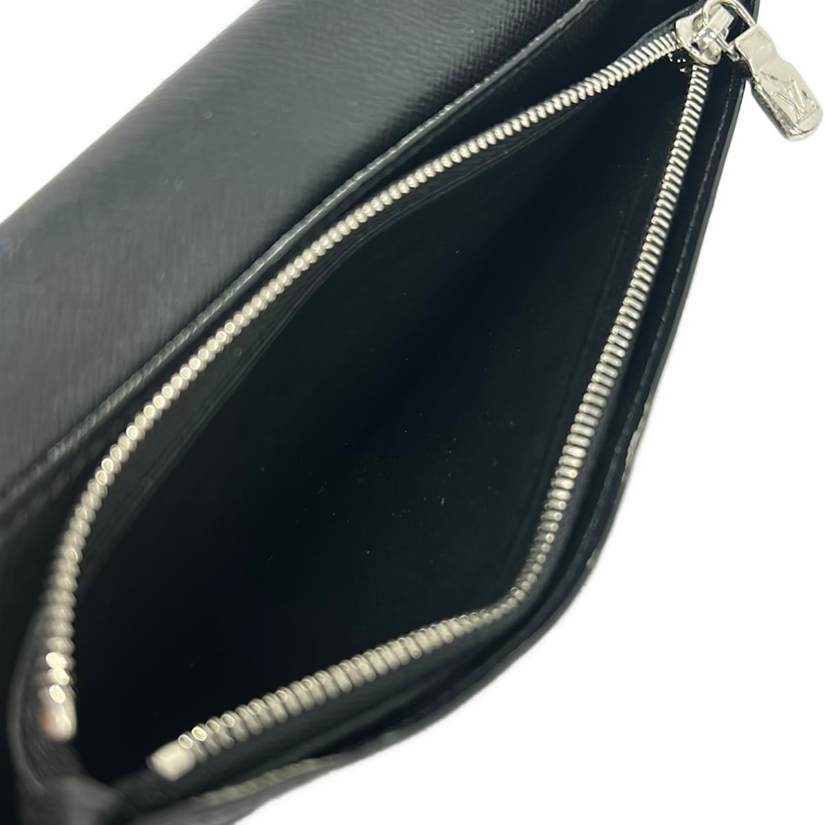 Louis Vuitton Wallet Monogram Macassar Portefeuille Brazza Leather Cowhide — view 6