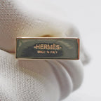 Hermes Scarf Ring Mini Kelly Gold — view 7