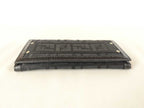 Fendi Wallet Zucca Black Canvas Leather Bifold Silver — view 3