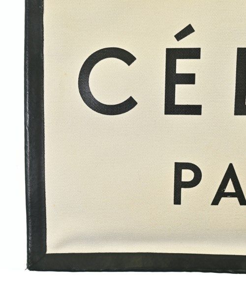 Celine Canvas Clutch White — view 5