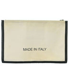 Celine Canvas Clutch White — view 2