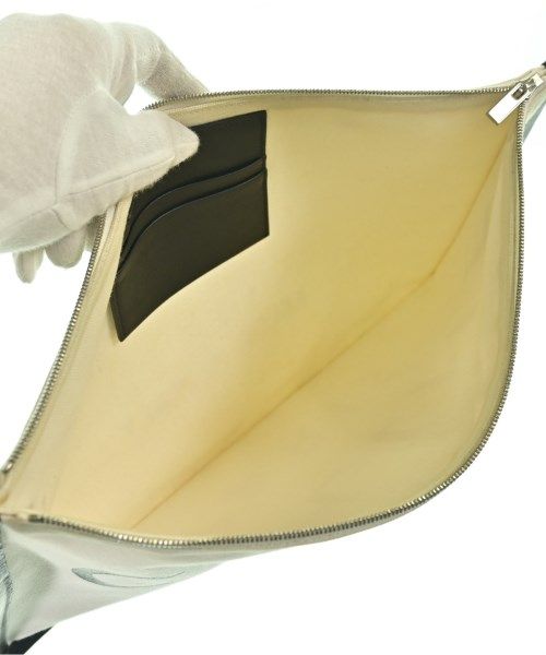 Celine Canvas Clutch White — view 3