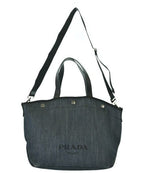 Prada Denim Tote Bag Navy — view 3