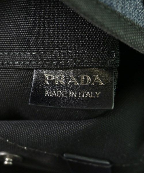 Prada Denim Tote Bag Navy — view 5