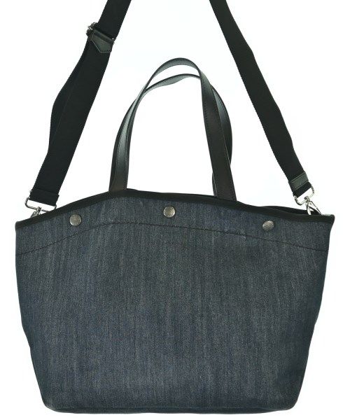 Prada Denim Tote Bag Navy — view 2