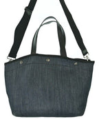 Prada Denim Tote Bag Navy — view 2