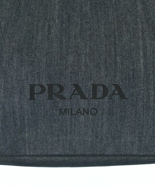 Prada Denim Tote Bag Navy — view 7
