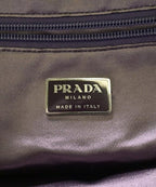 Prada Ostrich Handbag Beige — view 4