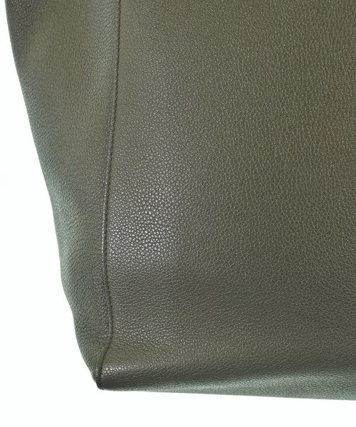 Celine Leather Tote Bag Khaki — view 6