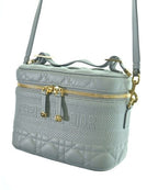 Dior Cannage Small Vanity Shoulder Bag — view 6