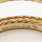 Hermes Chaine D'ancre Danae Ring Small 51 18k Yellow Gold — view 8
