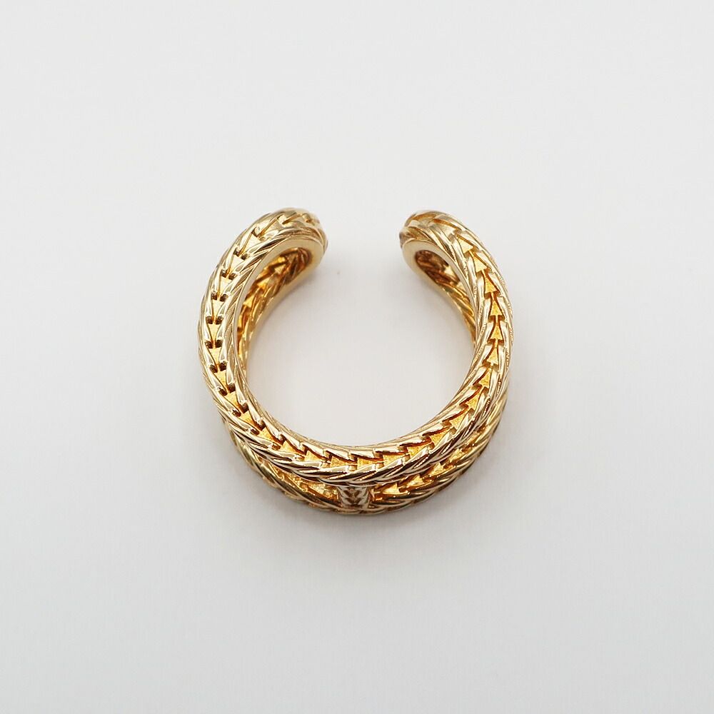 Hermes Chaine D'ancre Danae Ring Small 51 18k Yellow Gold — view 5