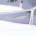 Bottega Veneta Sunglasses Eyewear Silver Black — view 8