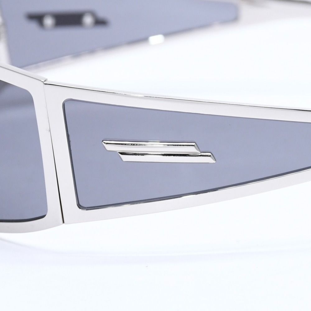 Bottega Veneta Sunglasses Eyewear Silver Black — view 7