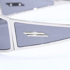Bottega Veneta Sunglasses Eyewear Silver Black — view 7