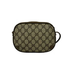 Gucci Vintage Sherry Line GG Logo Pattern Leather Shoulder Bag Pochette Brown — view 3