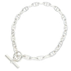 Hermes Chaine D'ancre GM Silver Choker Necklace GM — view 2