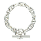 Hermes Chaine D'ancre GM Silver Bracelet