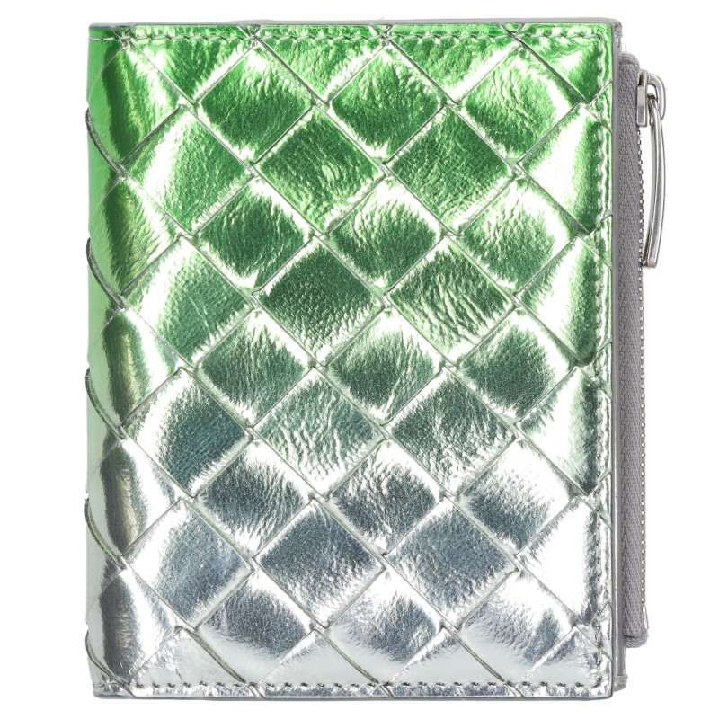 Bottega Veneta Intrecciato Bicolor Wallet
