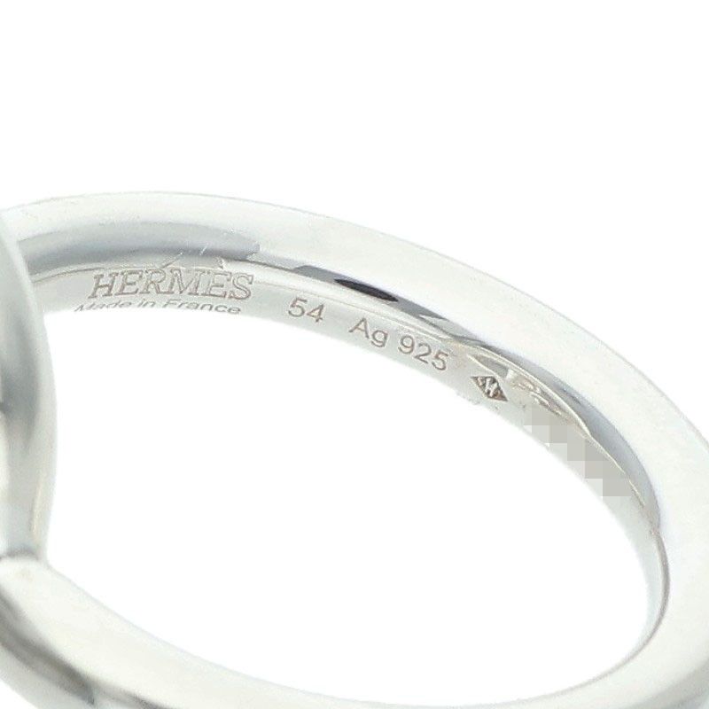 Hermes Echappee Silver Ring — view 3