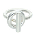Hermes Echappee Silver Ring