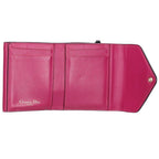 Dior Diorissimo Cannage Compact Leather Wallet — view 3